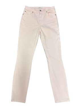 7 For All Mankind Women's Pale Pink Skinny Jeans